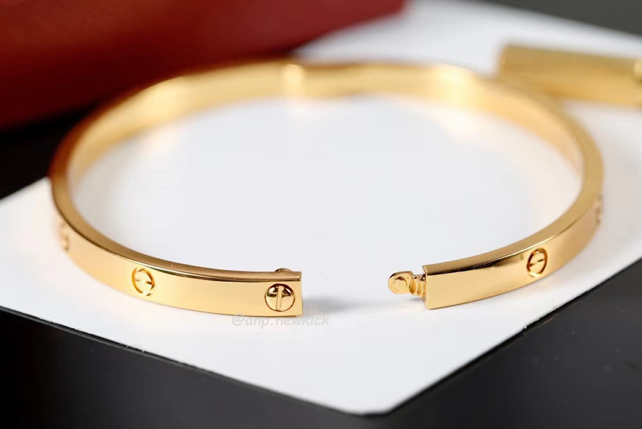 Cartier 18k Love Bracelets Gold Silver Rosegold (3) - newkick.vip